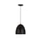 Z-Lite Z Studio Dome Pendant 1 Light Pendant, Matte Black 6012P9-SBK - alternate 1